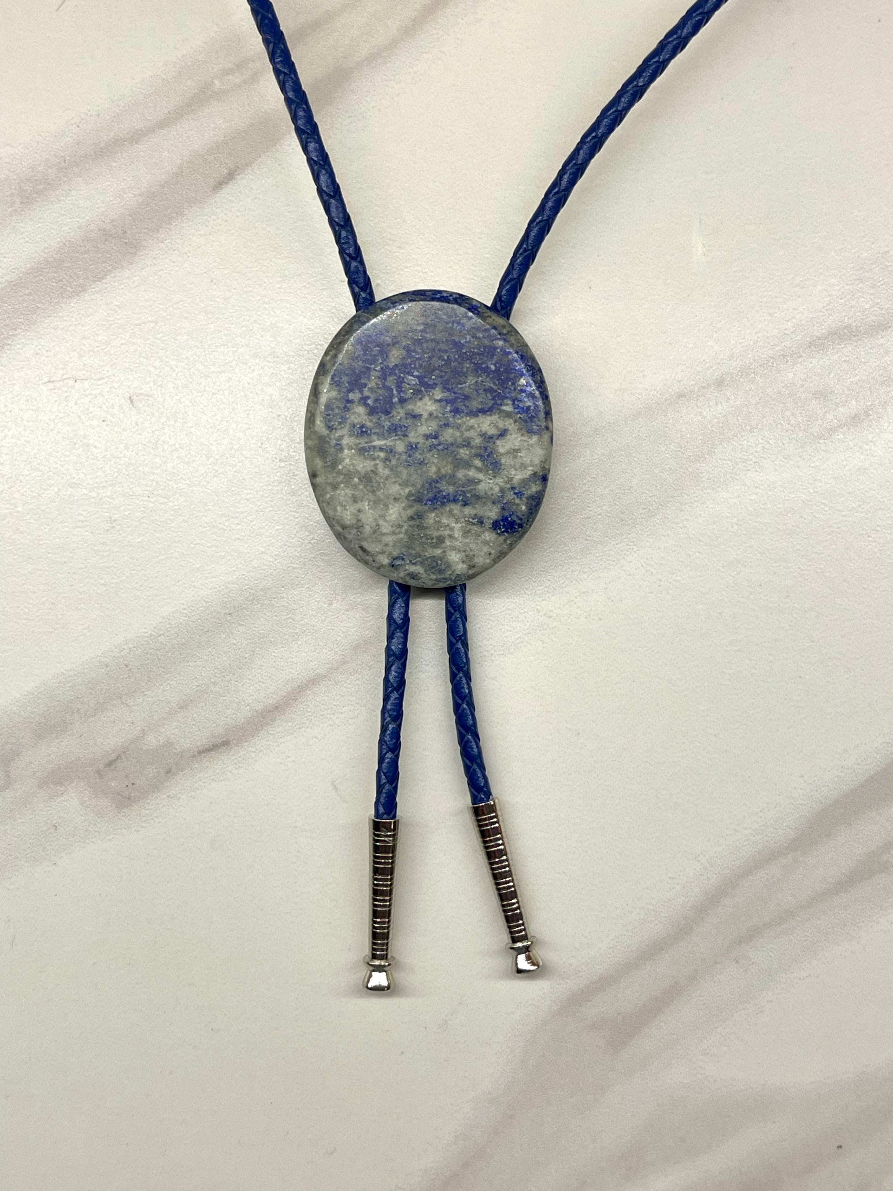 Blue Splash – Lapis Lazuli Bolo Tie