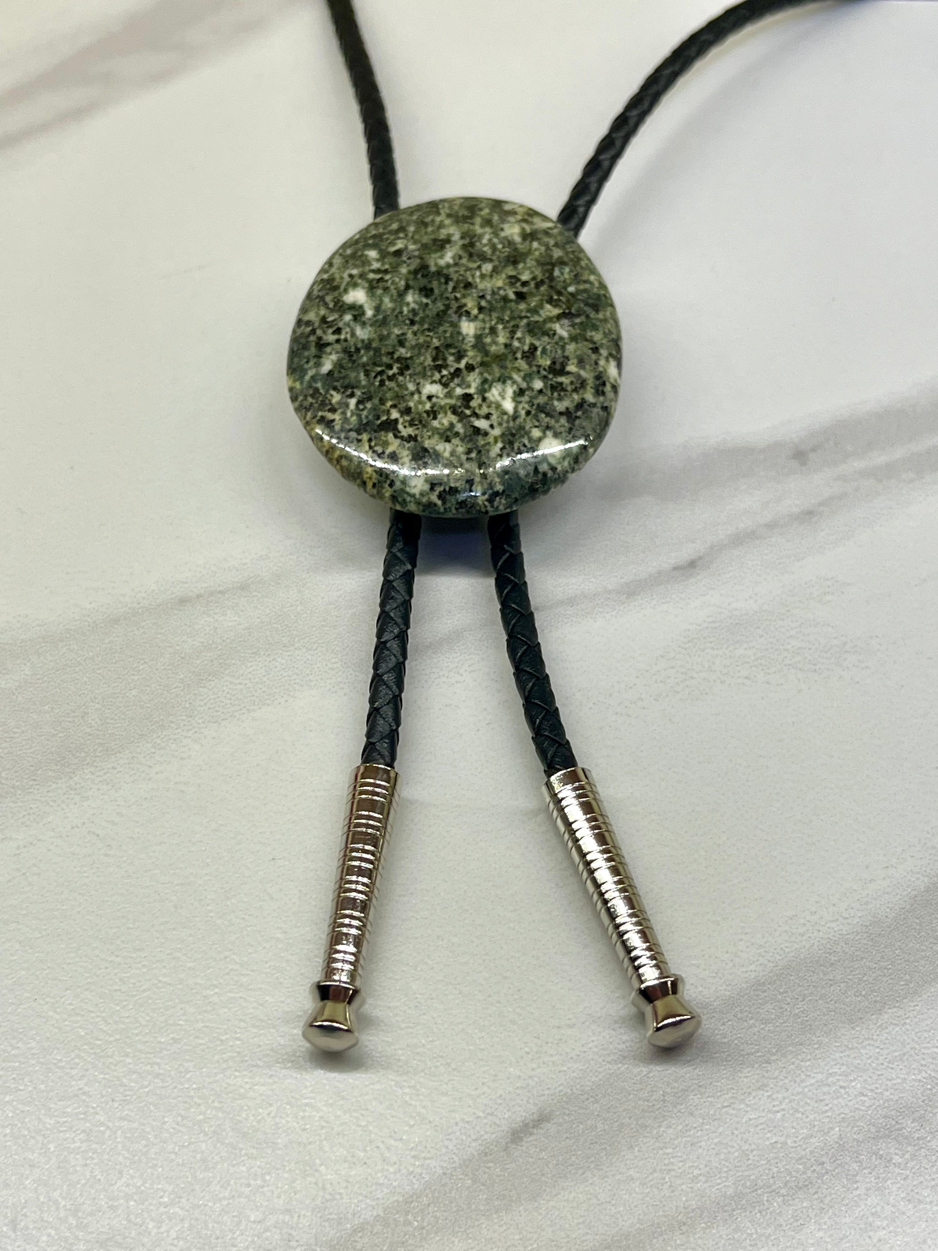 Stonehenge – Preseli Bluestone Bolo Tie