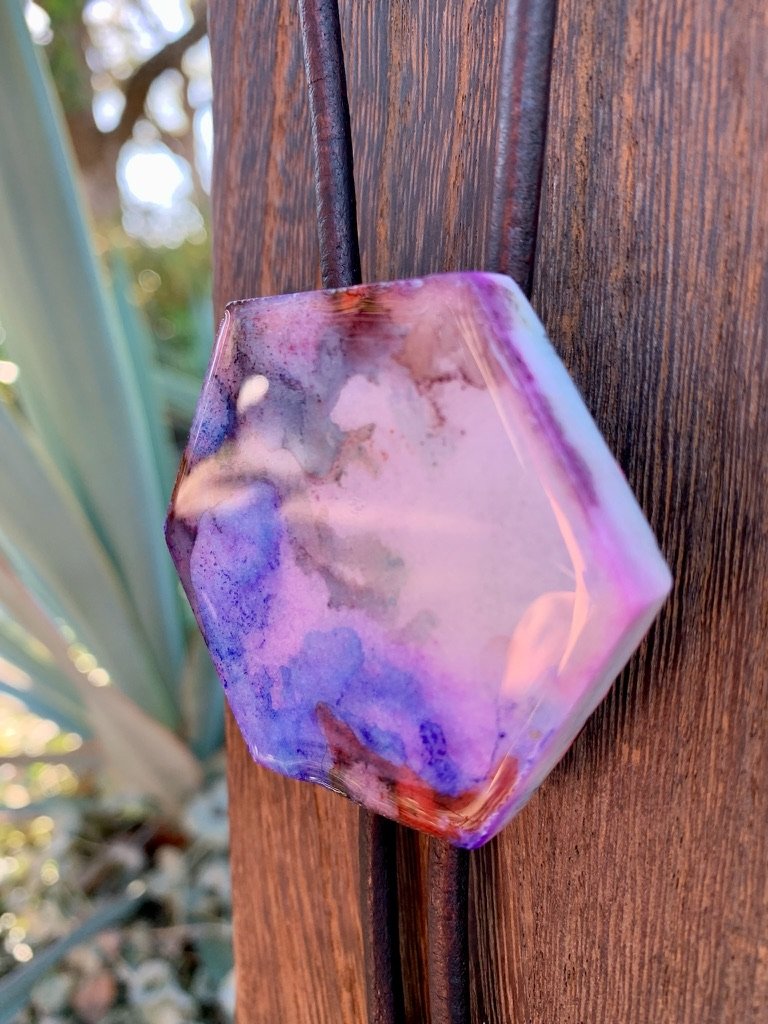 Purple Chroma Bolo Tie