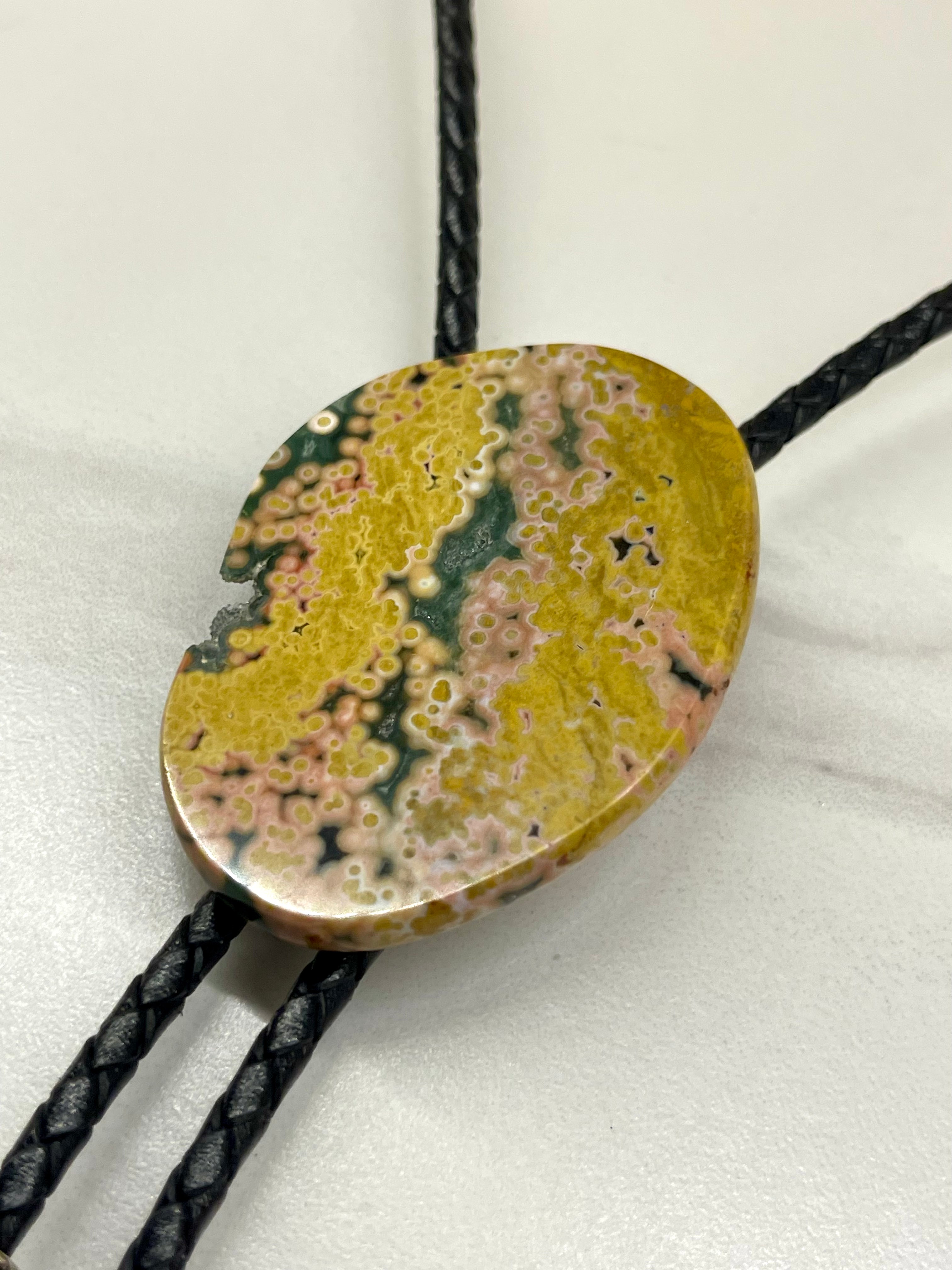 Ocean Jasper Bolo Tie