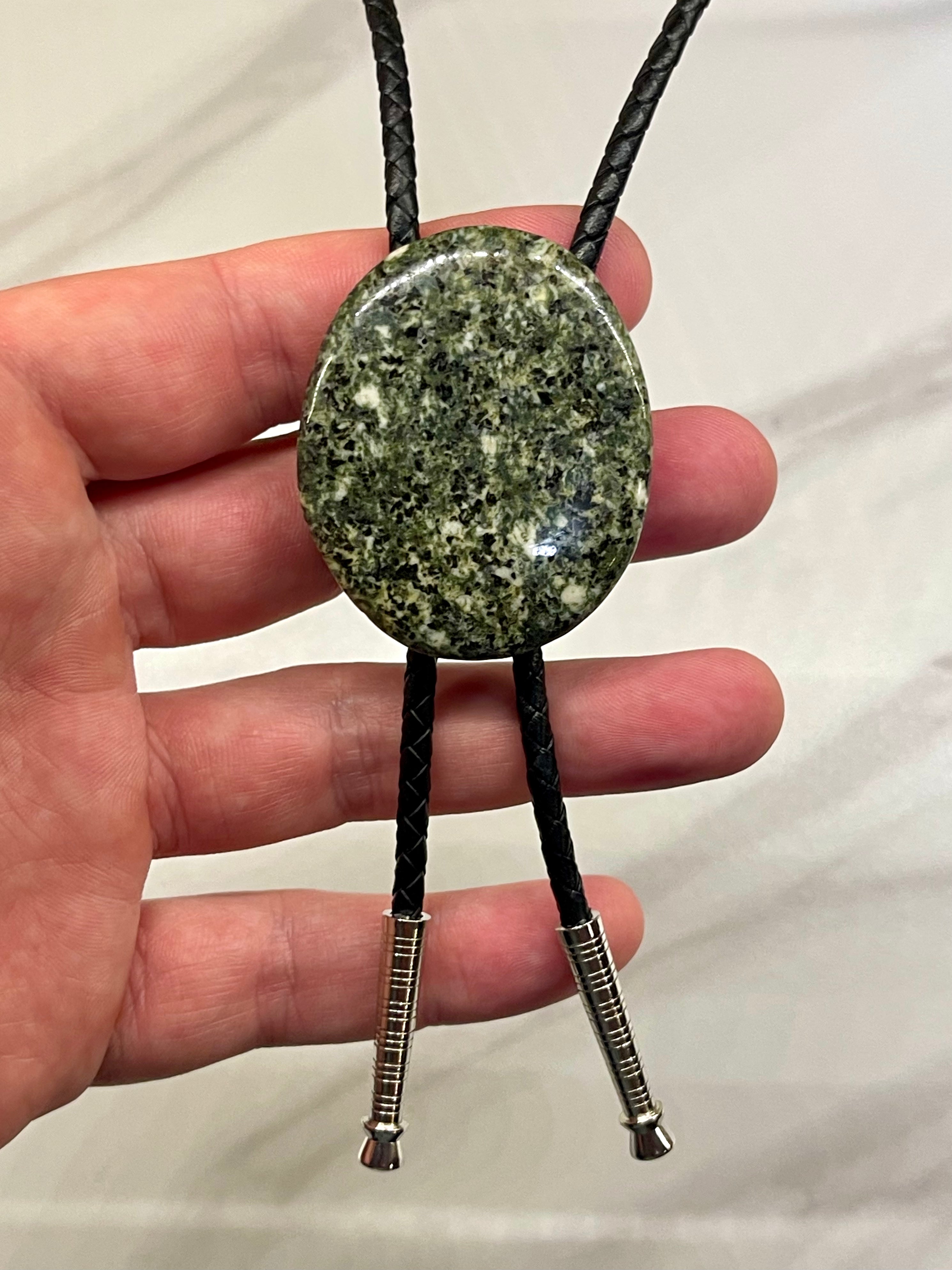 Stonehenge – Preseli Bluestone Bolo Tie
