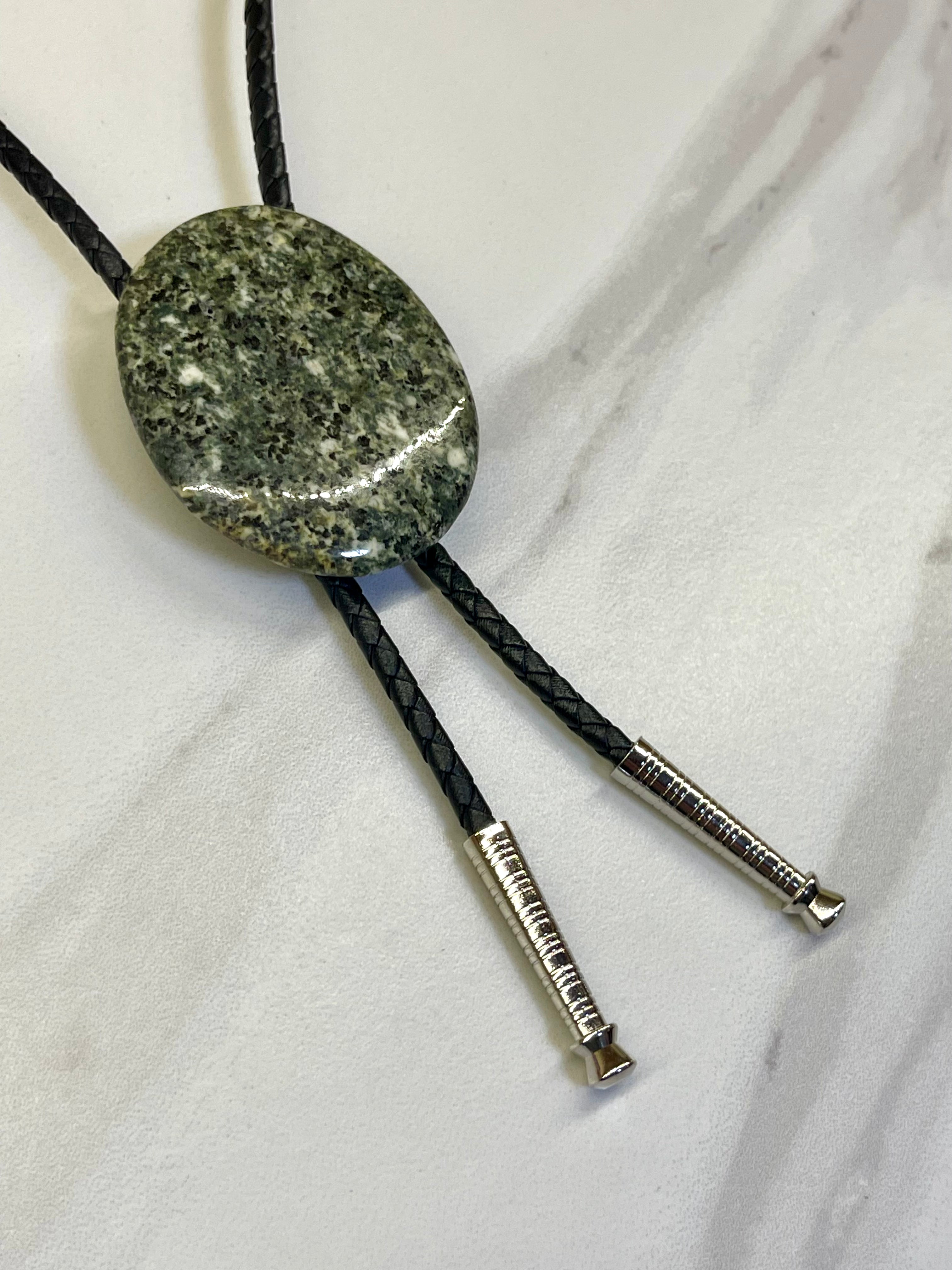 Stonehenge – Preseli Bluestone Bolo Tie