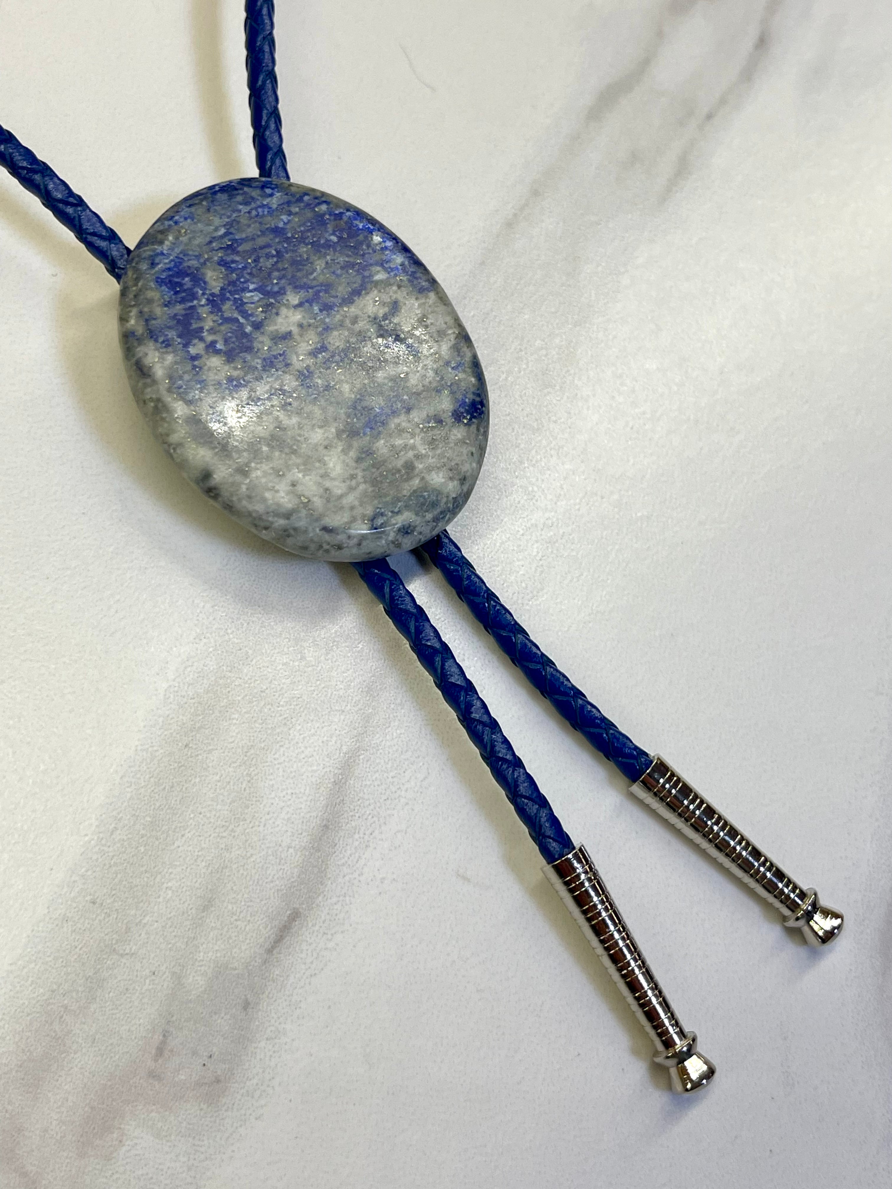 Blue Splash – Lapis Lazuli Bolo Tie