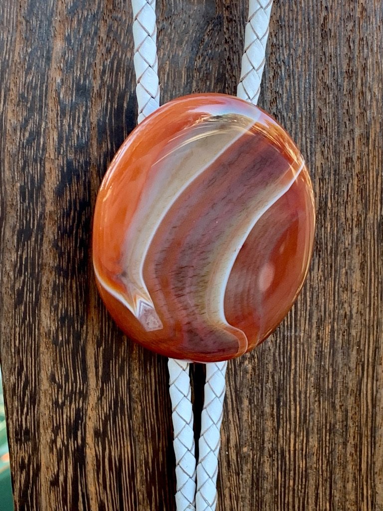 Wild Breath – Carnelian Bolo Tie