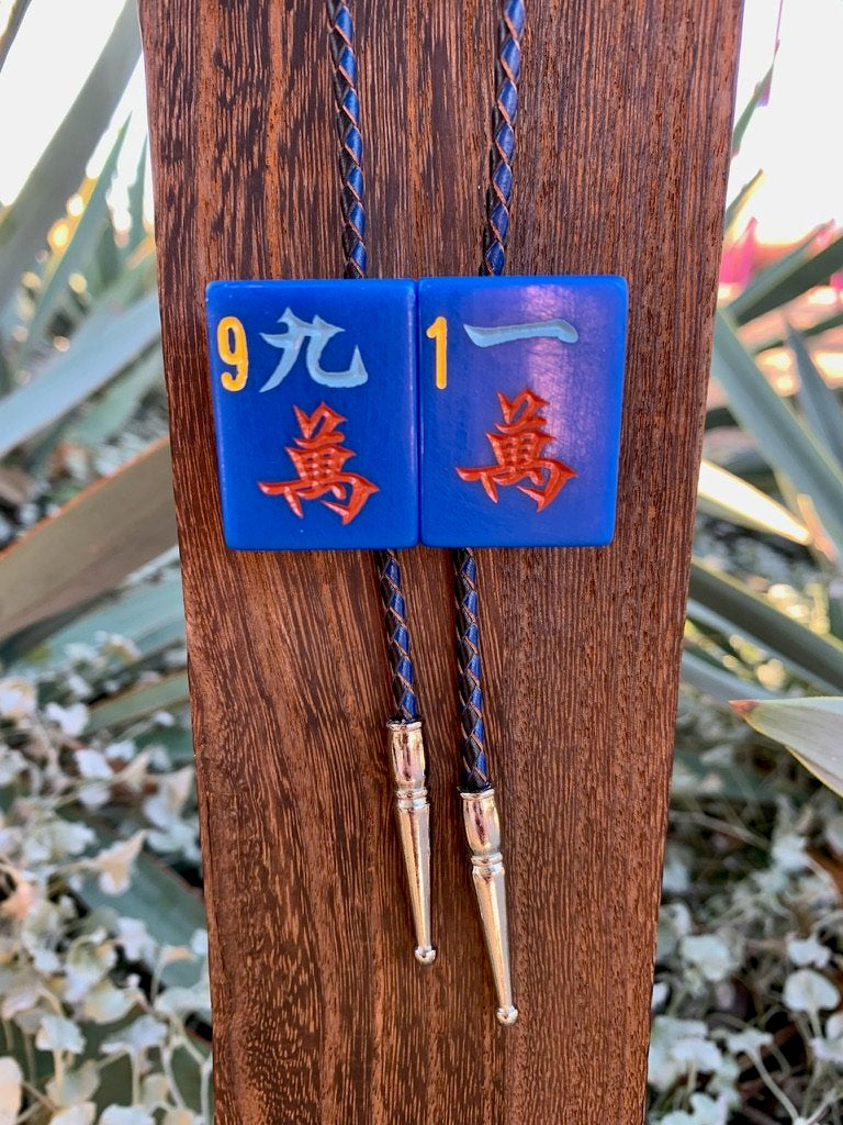 "91" Mahjong Bolo Tie
