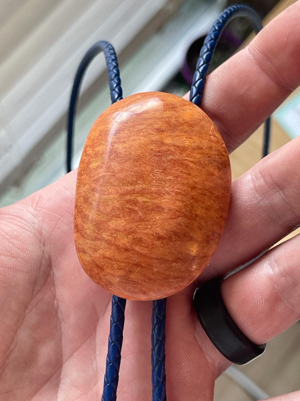 Knickerbocker – Peruvian Red Jasper Bolo Tie