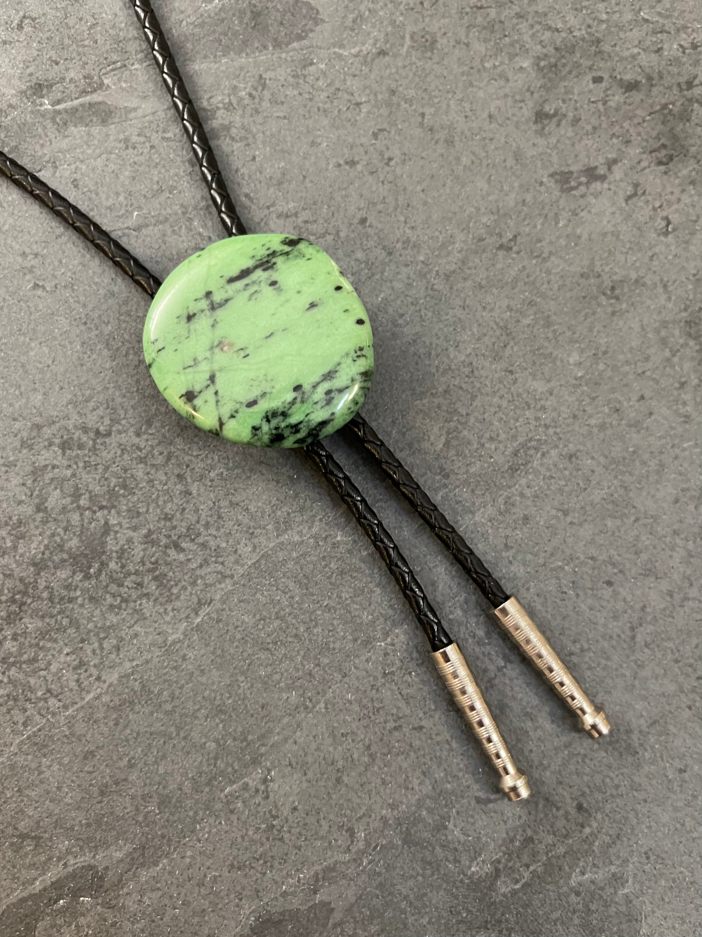Zoisite Bolo Tie