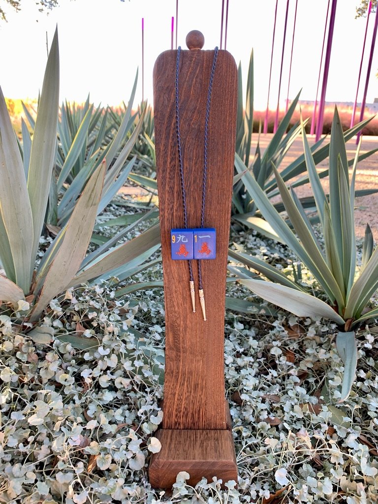 "91" Mahjong Bolo Tie