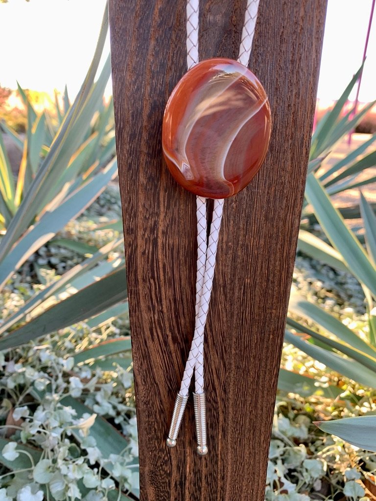 Wild Breath – Carnelian Bolo Tie