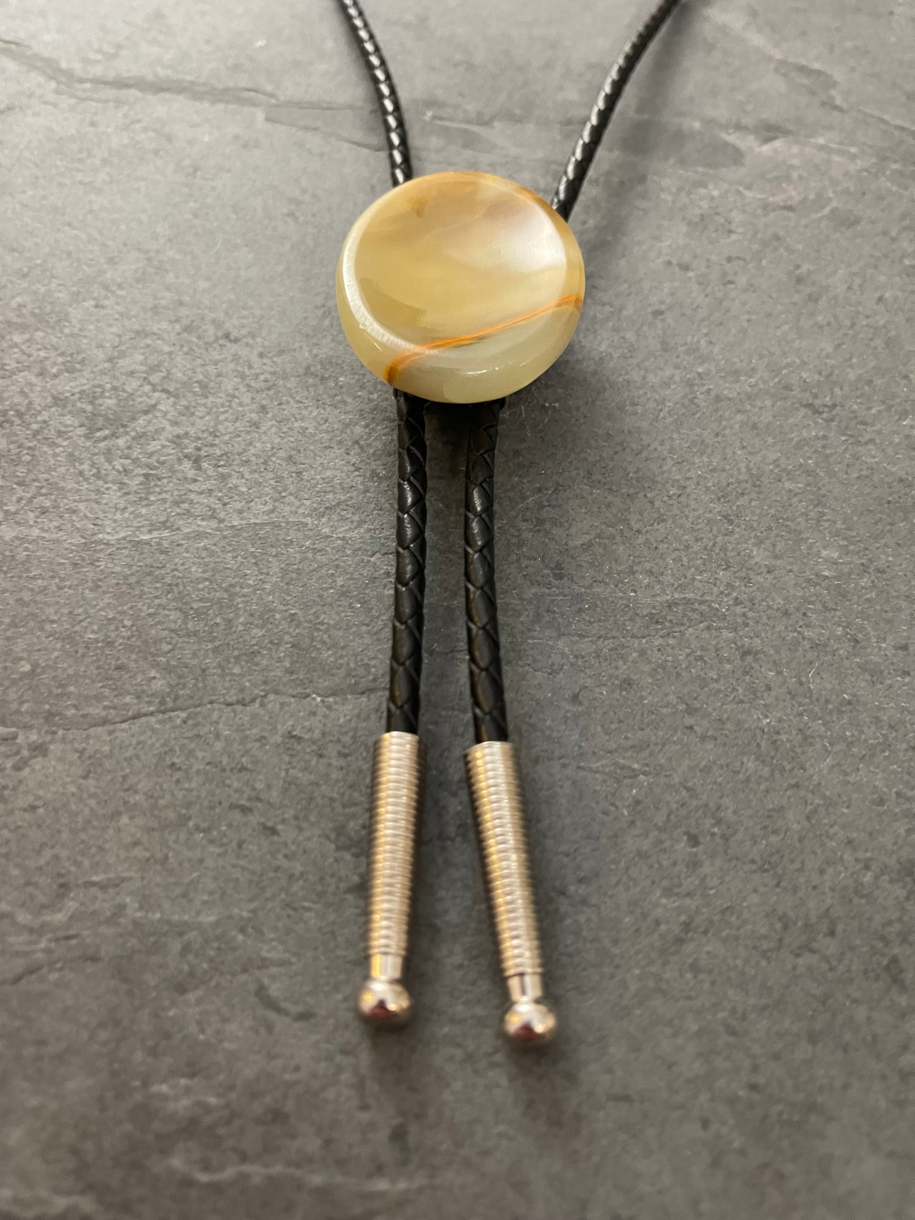 Layer Cake – Yellow Onyx Bolo Tie
