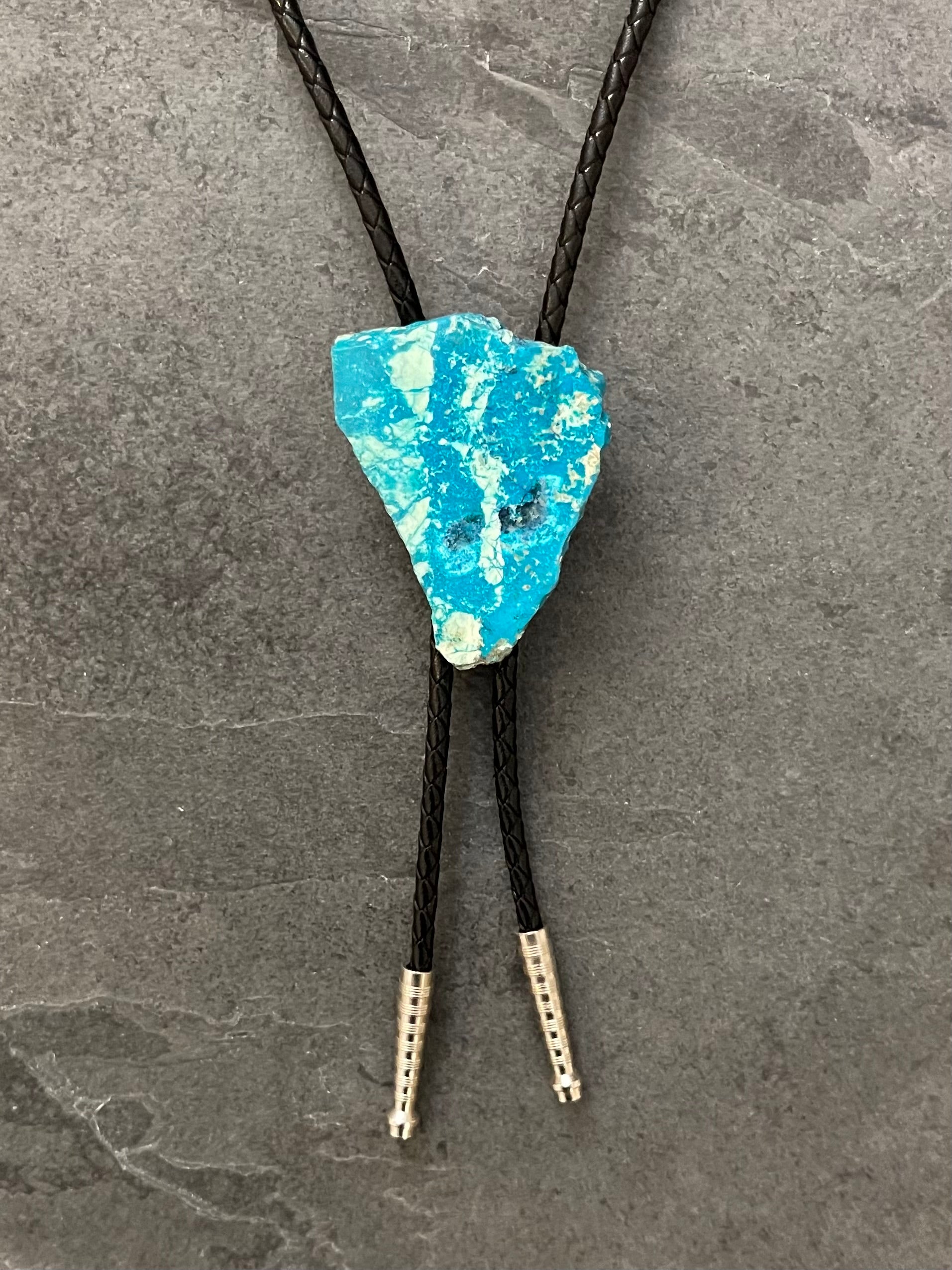 Turquoise Dream – Chrysocolla Bolo Tie