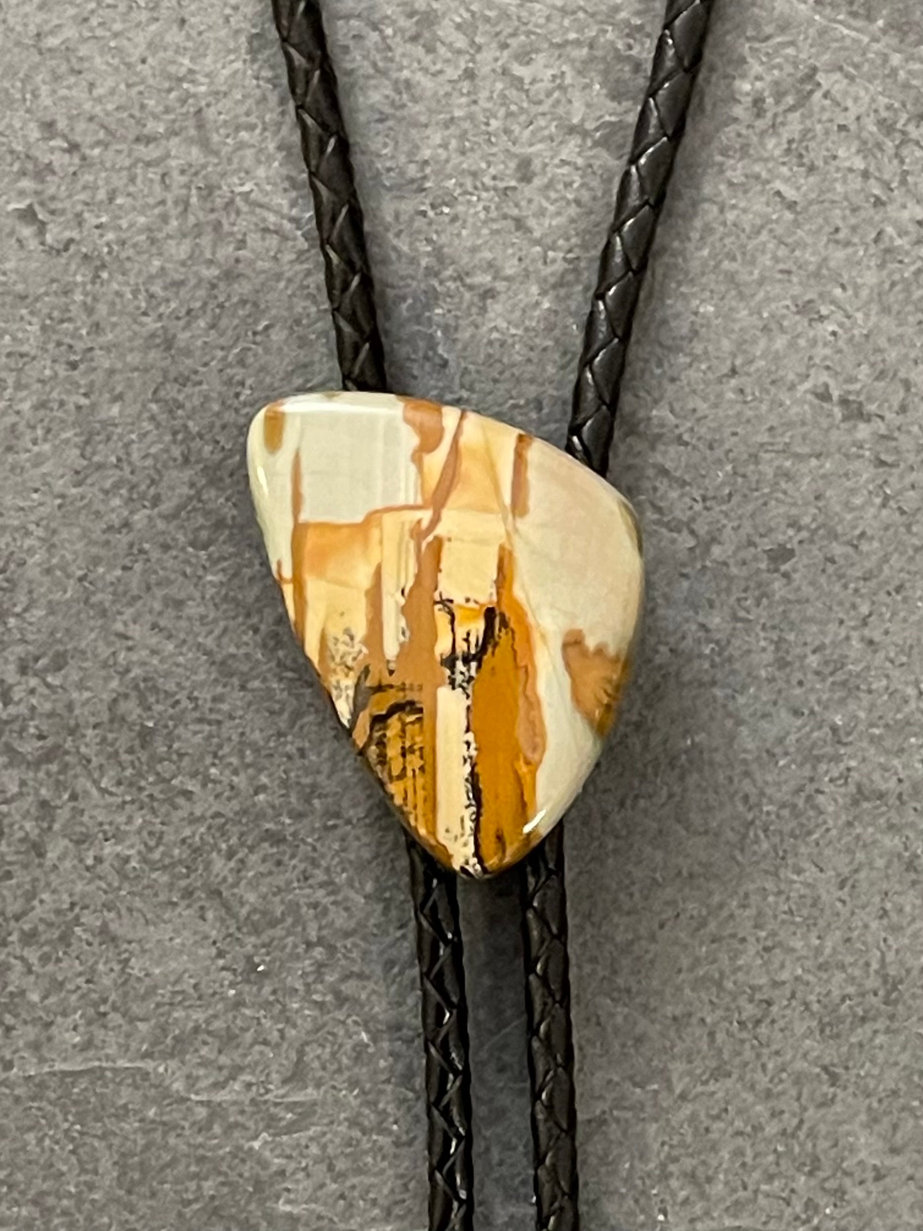 Canyon Scene – Owyhee Picture Jasper Bolo Tie