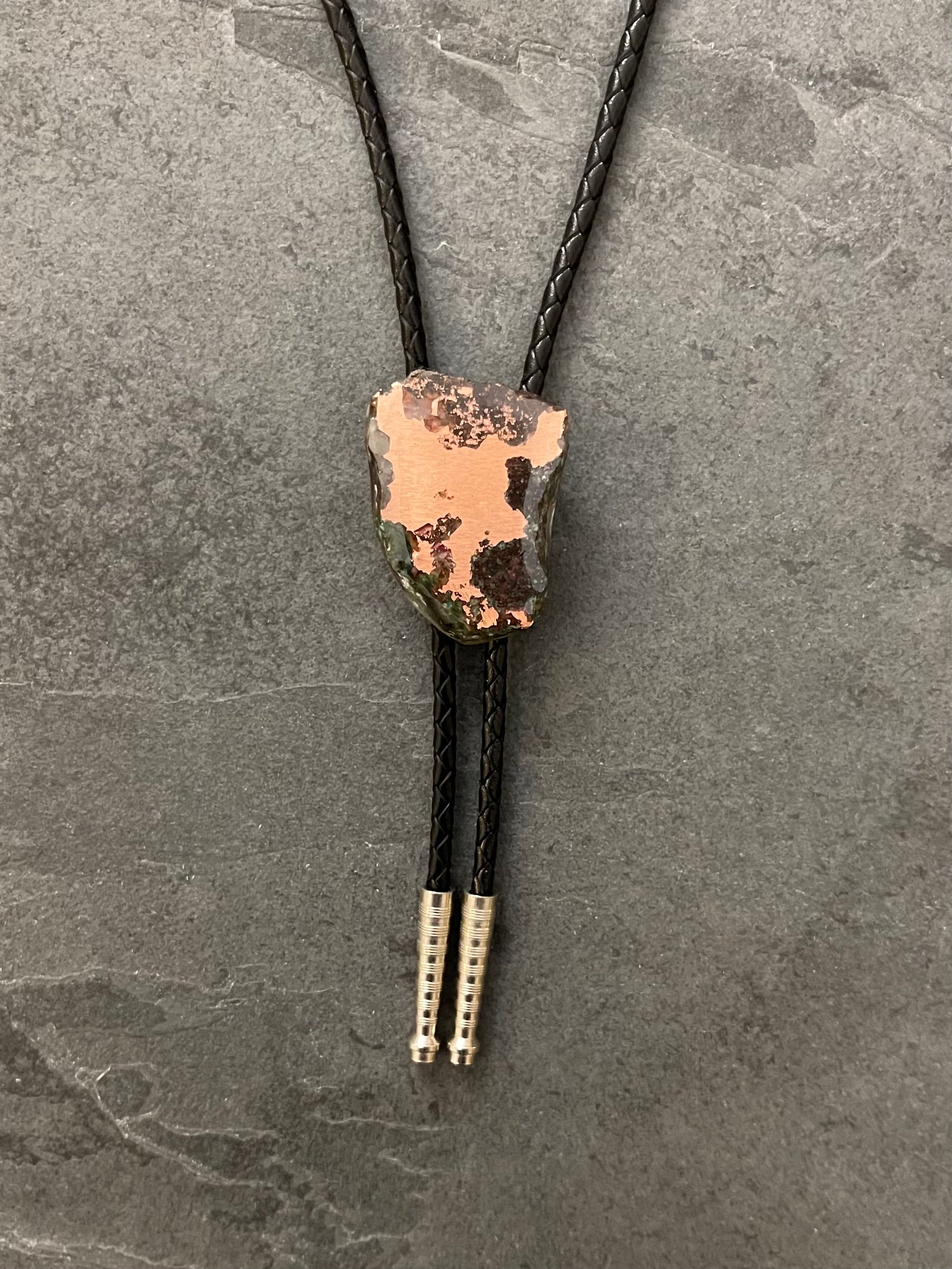 Michigan Mirage – Copper Ore Bolo Tie