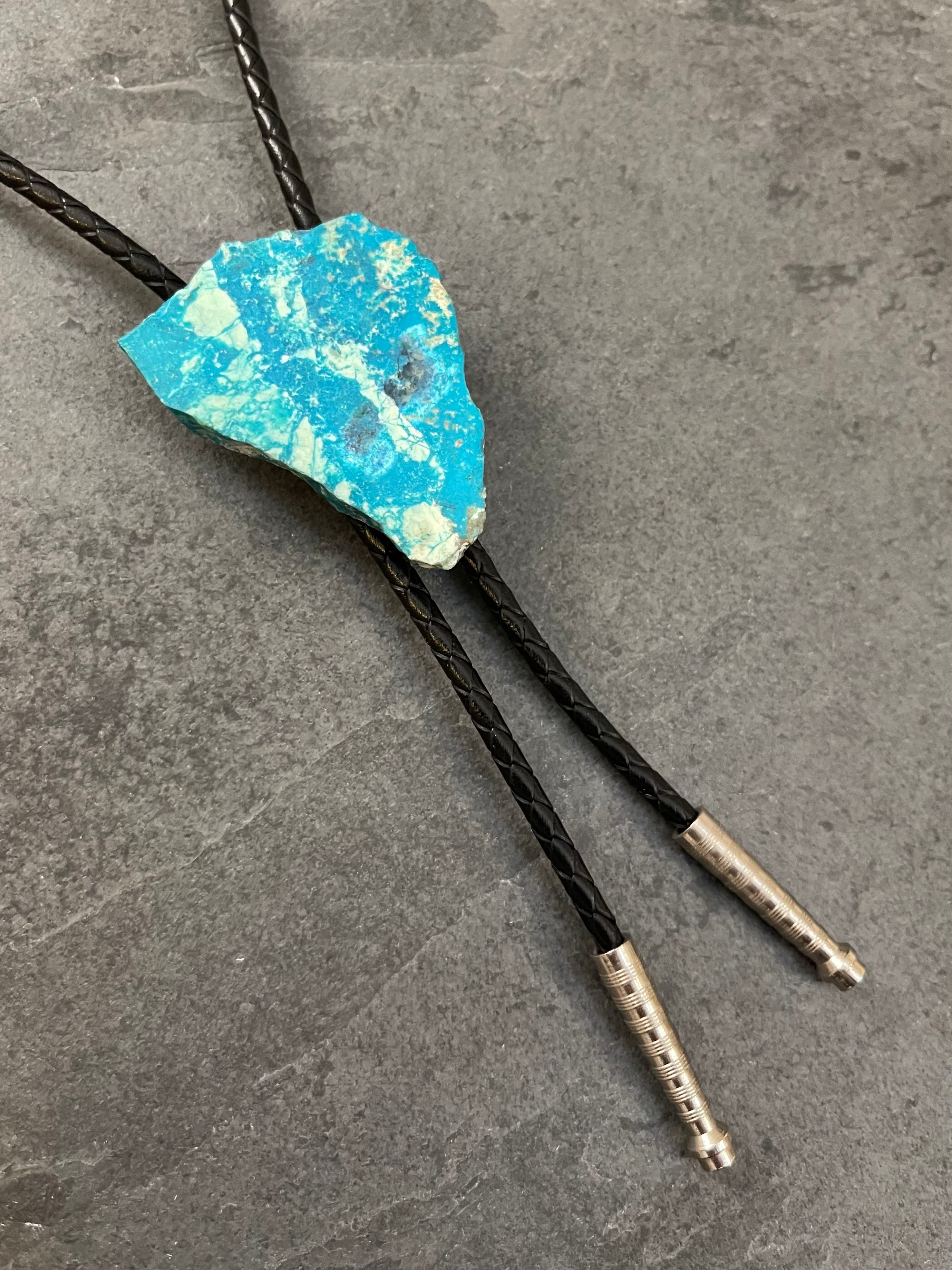 Turquoise Dream – Chrysocolla Bolo Tie