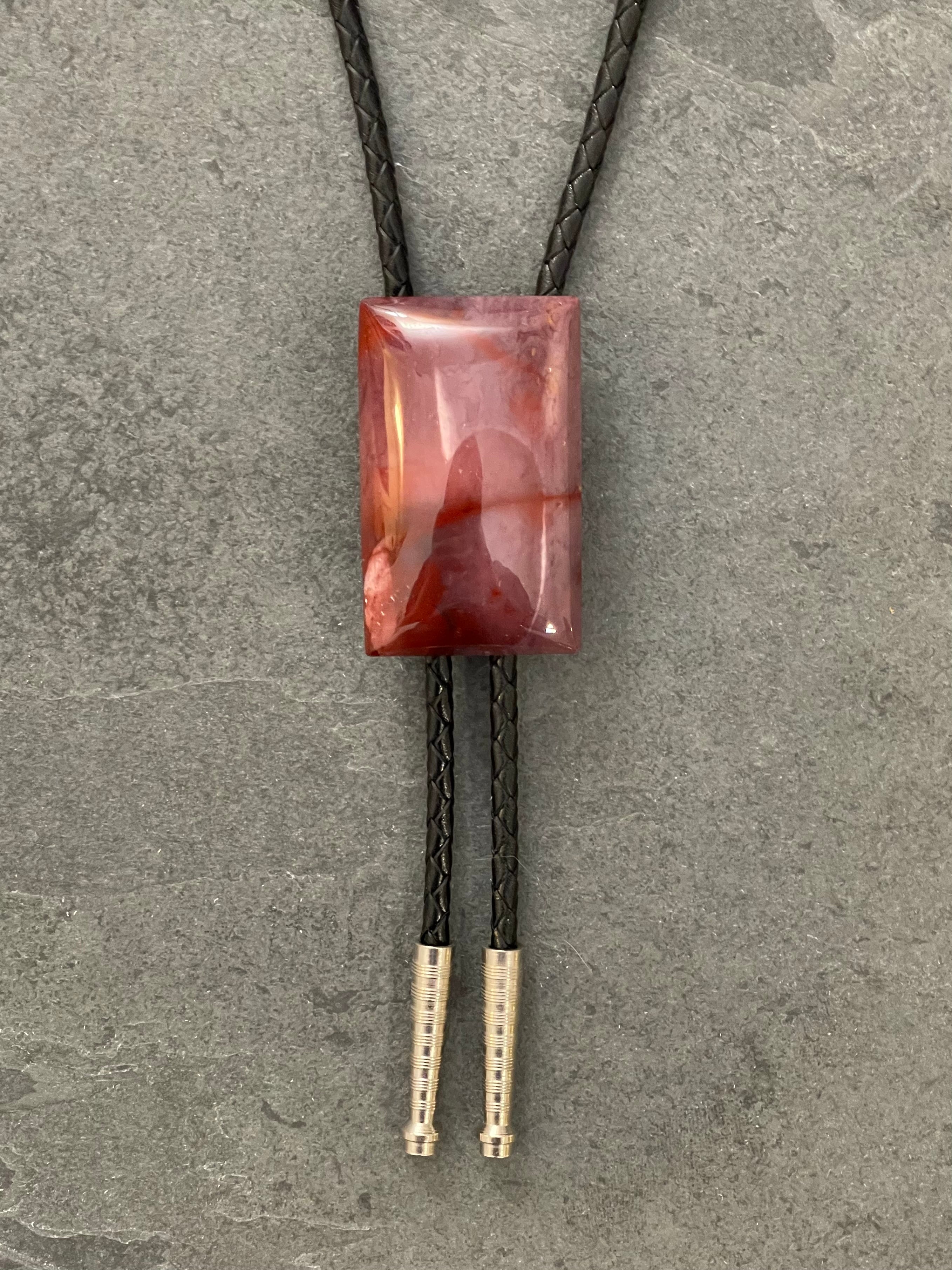 Red Mist – Mookaite Jasper Bolo Tie