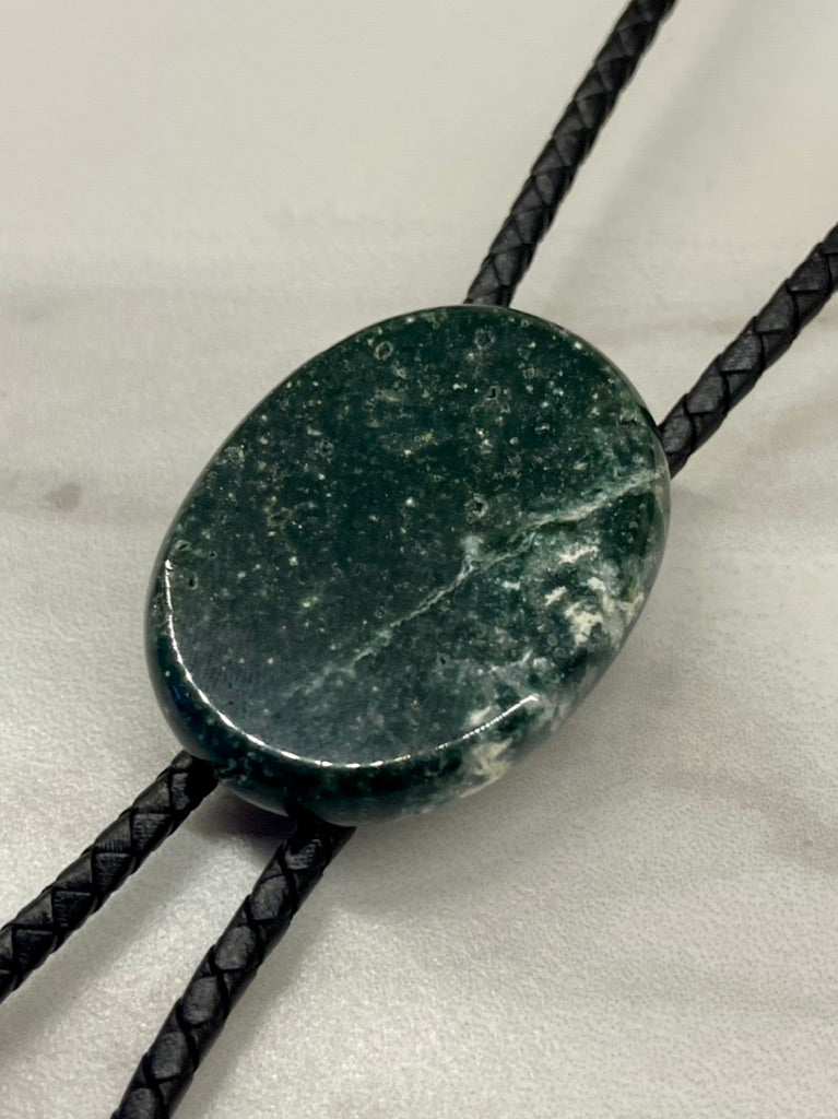 Verdant Circle – Ocean Jasper Bolo Tie