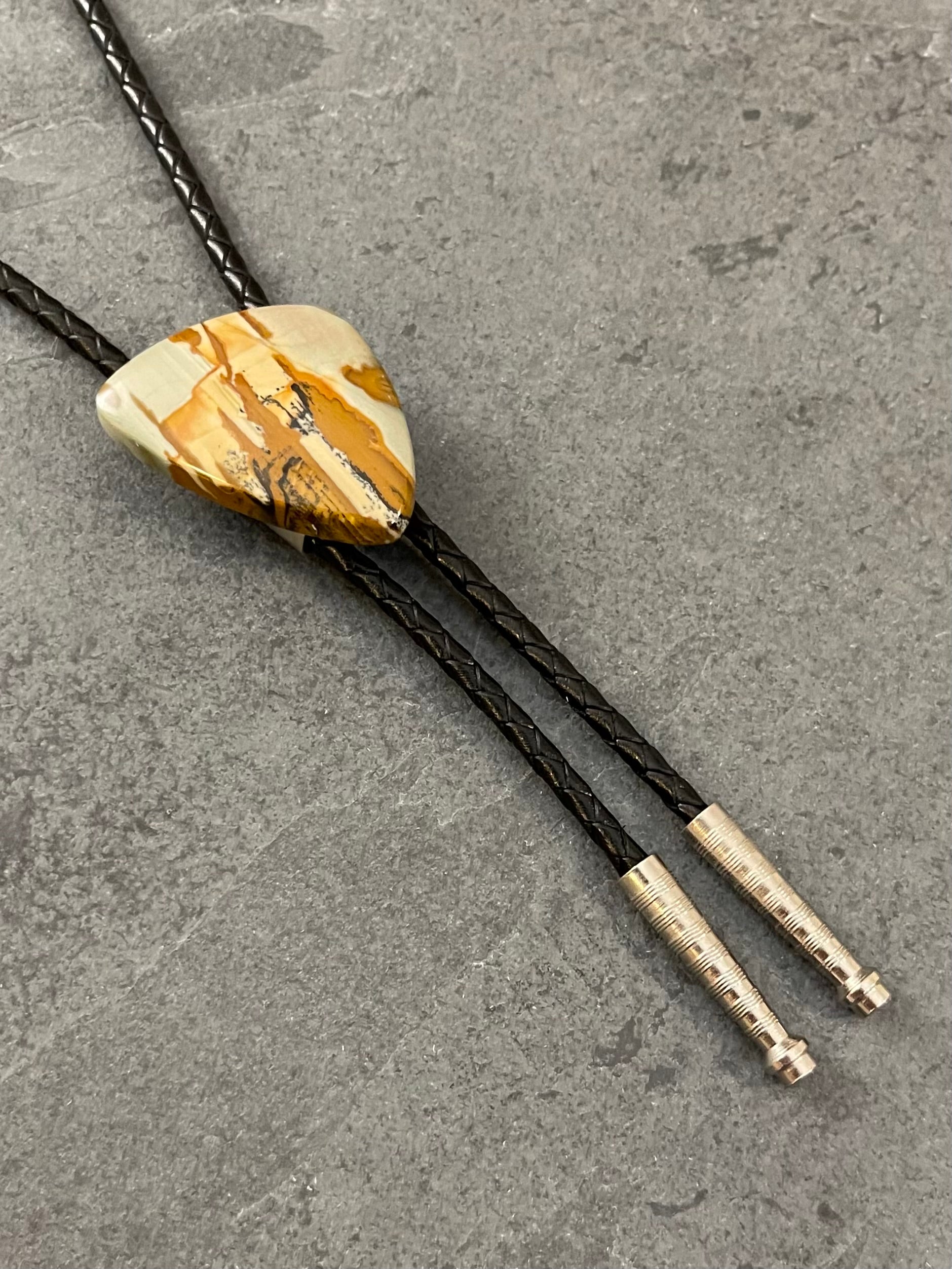 Canyon Scene – Owyhee Picture Jasper Bolo Tie