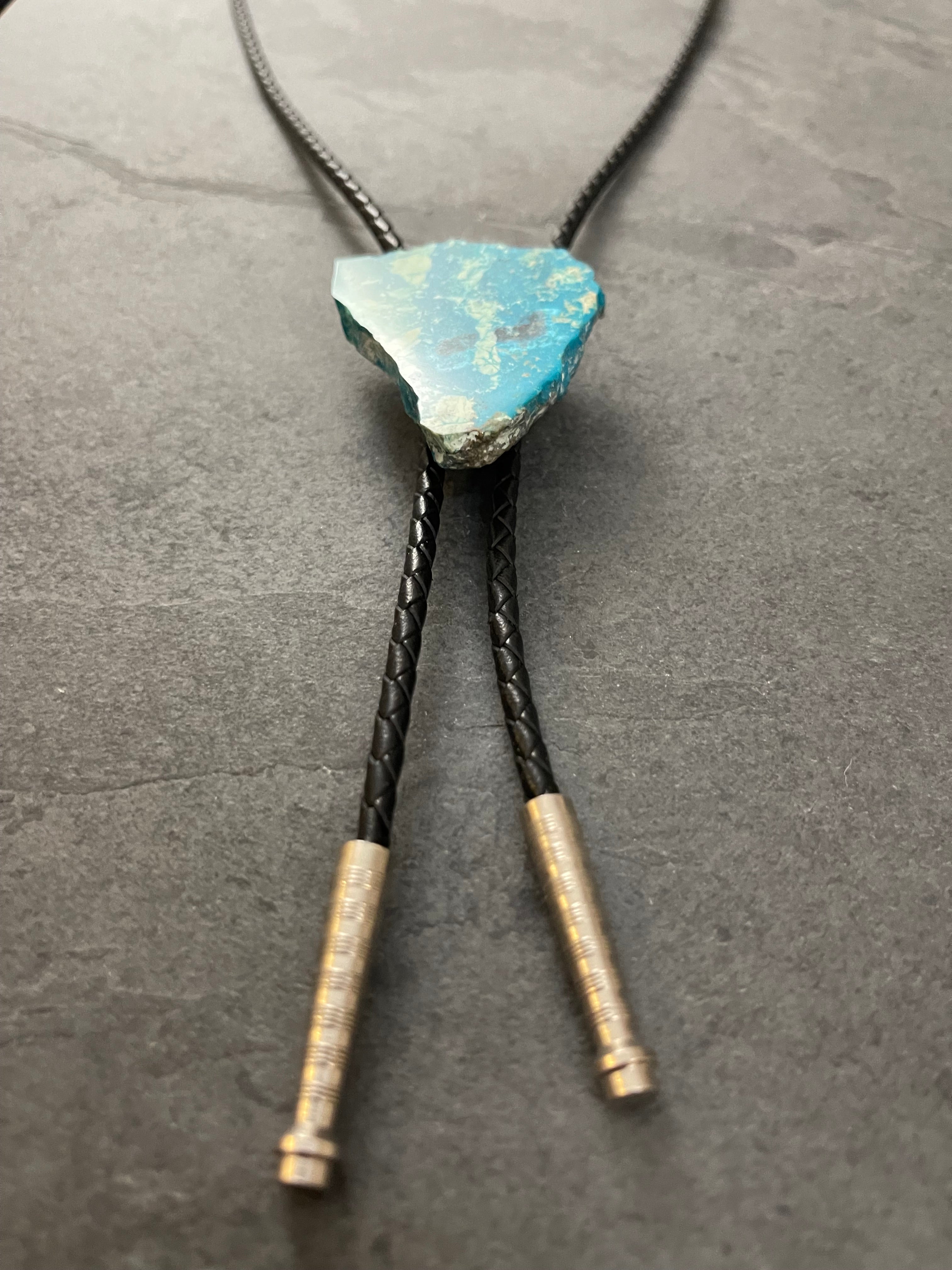 Turquoise Dream – Chrysocolla Bolo Tie