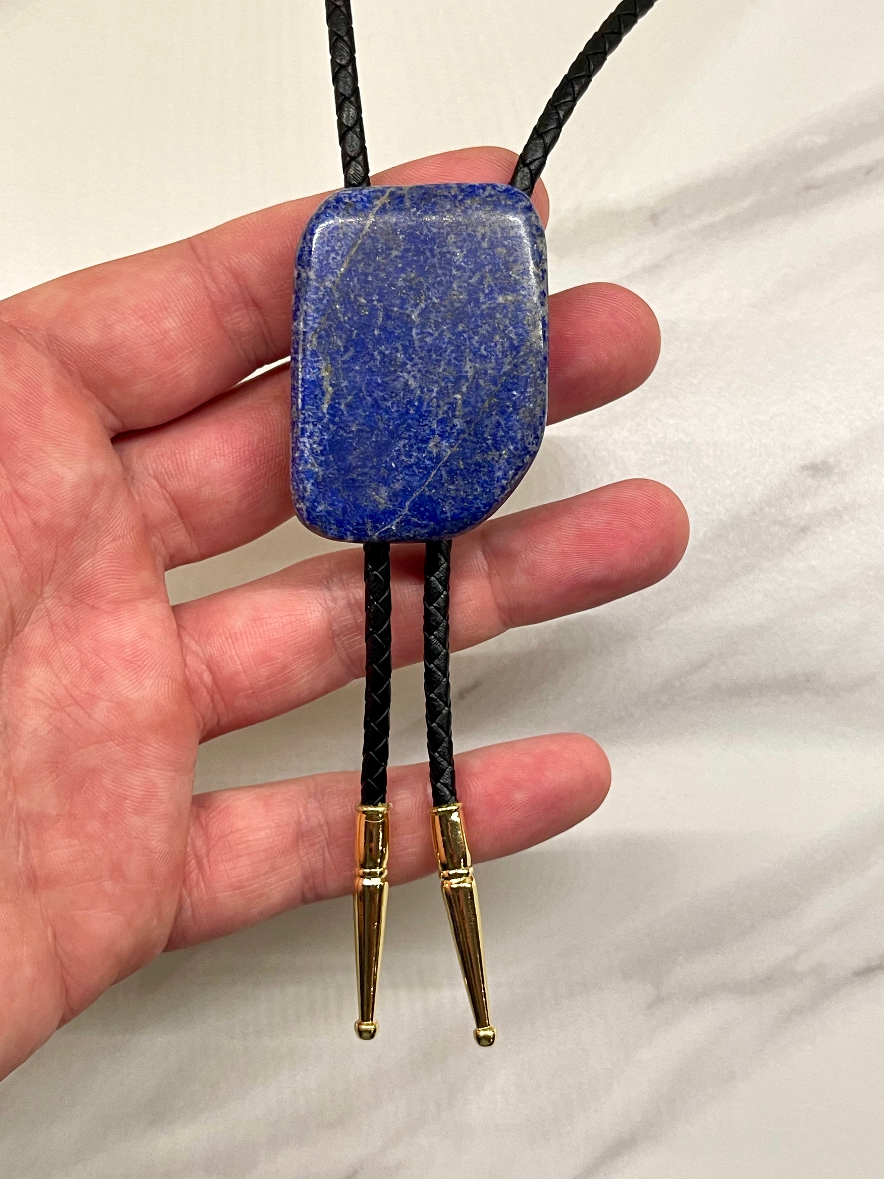 Lapis Lazuli Bolo Tie